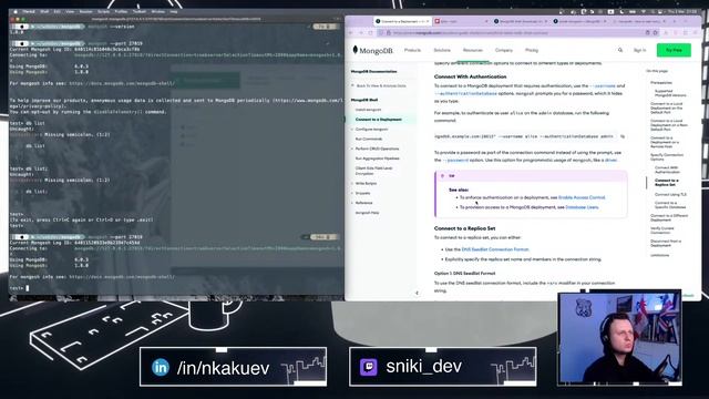 Exploring MongoDB docs & commands смотреть онлайн