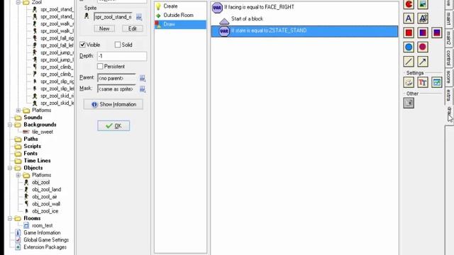 Computer Game Design 2 - Zool Part 2 - Standing and Walking смотреть онлайн