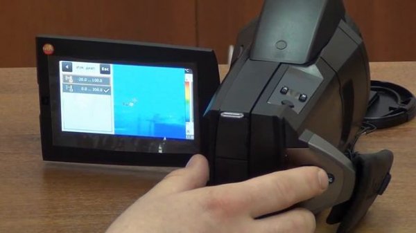 Обзор тепловизора Testo 885