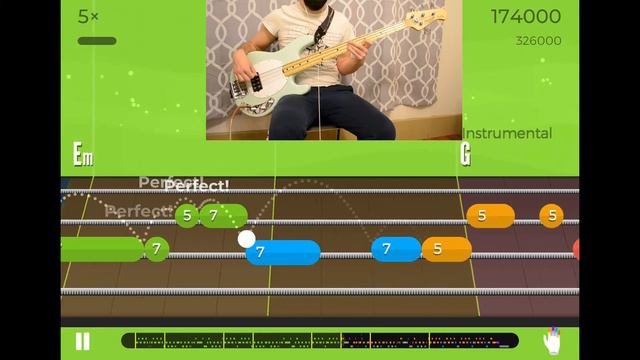 R.E.M. | The One I Love | Bass Cover | Yousician | Level 5 | Full Bassline смотреть онлайн