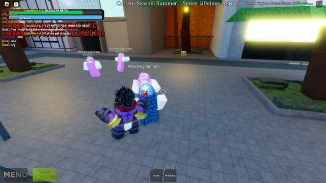 STAR PLATINUM | Roblox Sakura Stand смотреть онлайн