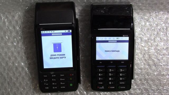 POS терминал PAX S920 против PAX D210 для эквайринга смотреть онлайн