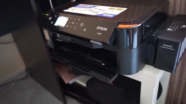 Printer Epson L810 Nozzle Check смотреть онлайн