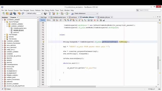 ► 22. ✅ CURSO JAVA: Cómo llenar JCOMBOBOX ANIDADOS con Base de datos【MySQL】? PARTE 2/3 смотреть онлайн