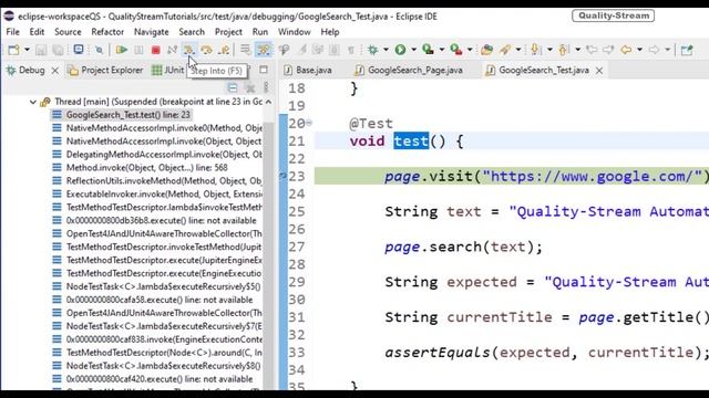 Cómo debuggear tus Tests Automatizados en Eclipse смотреть онлайн