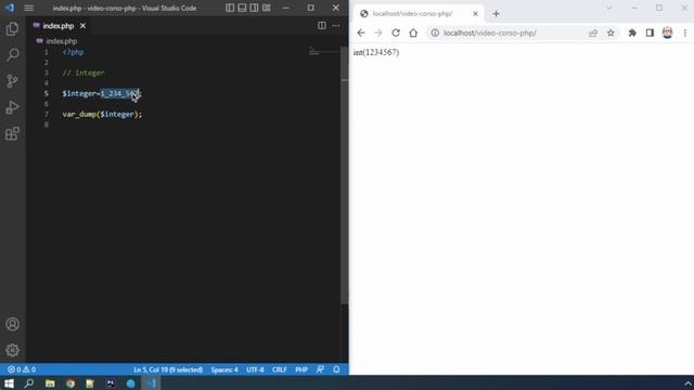 PHP 8: Numeri Interi смотреть онлайн