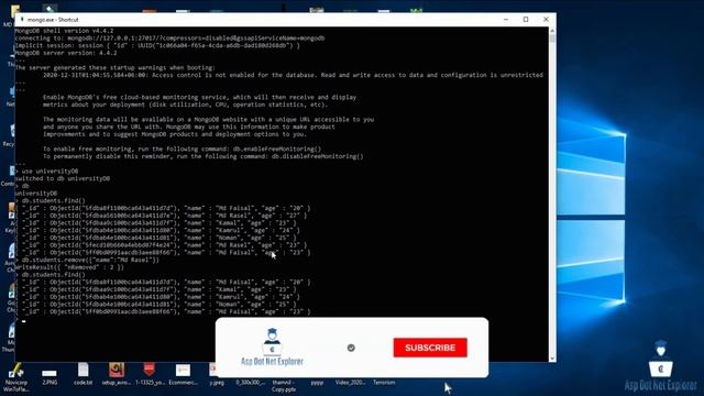 MongoDB Delete Document P-2 | Remove, DeleteOne & DeleteMany Methods | CRUD Operation | Asp.Net Cor смотреть онлайн