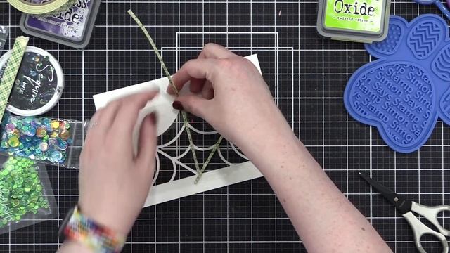 This is as SPOOKY as I get. ??? Halloween Spider Web Shaker Card! смотреть онлайн