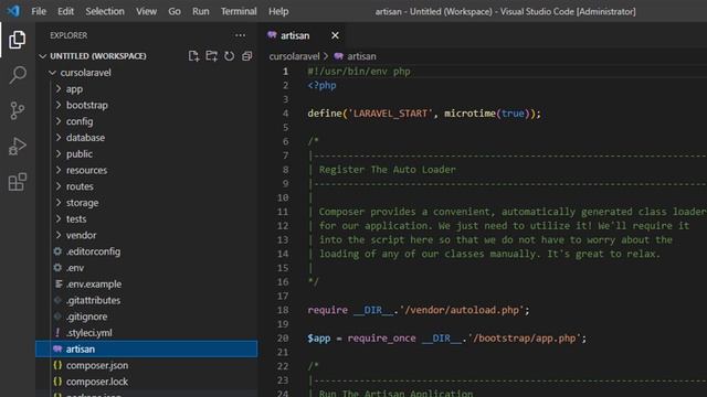 Curso de Laravel - #06 PHP Artisan смотреть онлайн