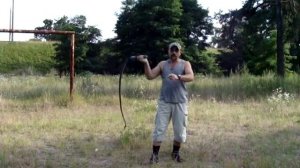 Видеоурок, владение кнутом арапником №3