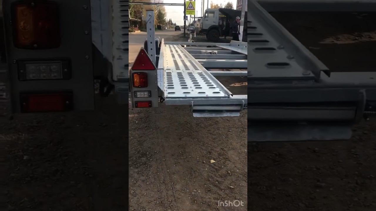 Где перевозить аппарель для заезда на легковом прицепе? АРИВА УФА Казань Челны Чебоксары #прицеп смотреть онлайн