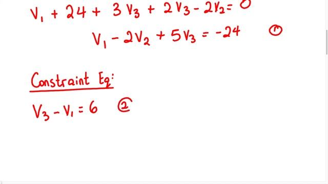 Node Voltage Method (Problem #22) - (Super Node #6) смотреть онлайн