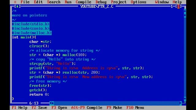 Memory Allocation in C | C Programming in Tamil | #9 смотреть онлайн