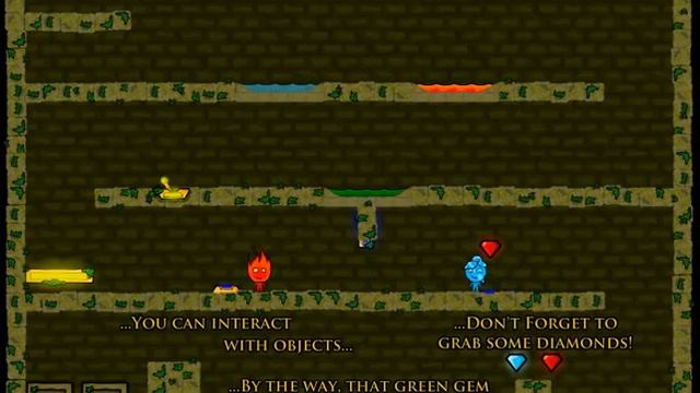 Игра Огонь и Вода в Лесном Храме 3