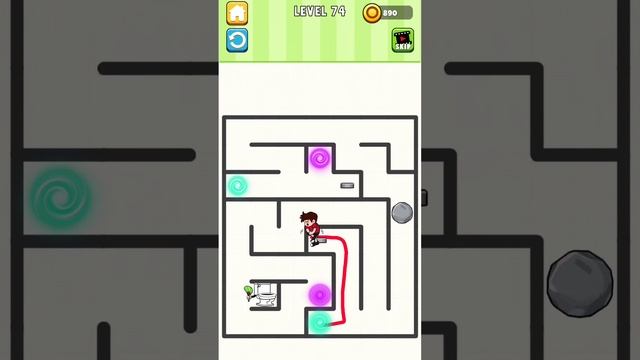 Maze Escape: Toilet Rush - Level 74 смотреть онлайн
