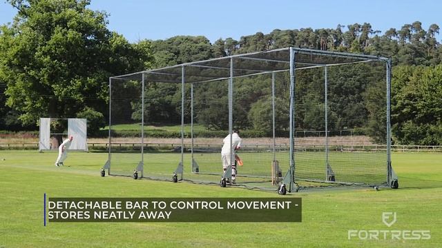 360° Mobile Cricket Practice Net & Portable Baseball Batting Cage смотреть онлайн