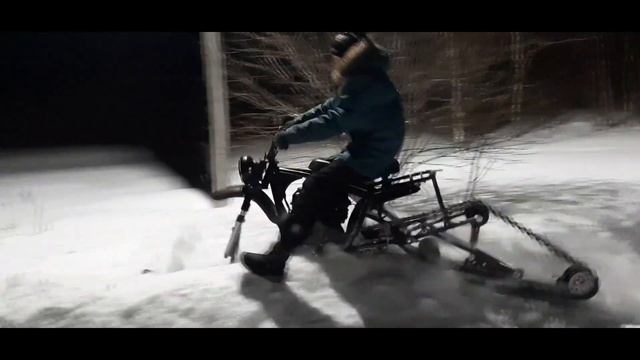 Snow bike из Motoland RT200 смотреть онлайн
