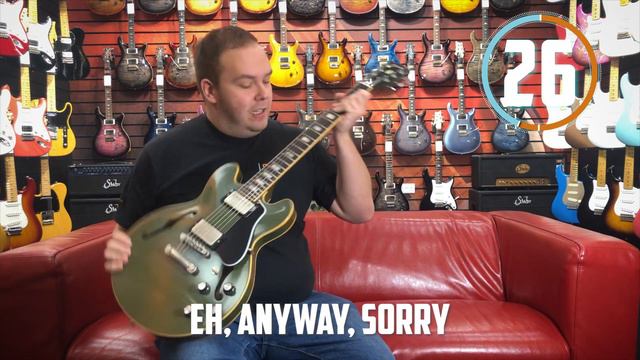 Gibson Memphis ES-339 Drab Olive | 60 SECOND REVIEW смотреть онлайн
