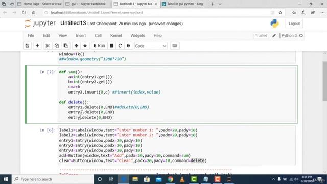 Create Simple App in Python using Tkinter and Jupyter Notebook смотреть онлайн