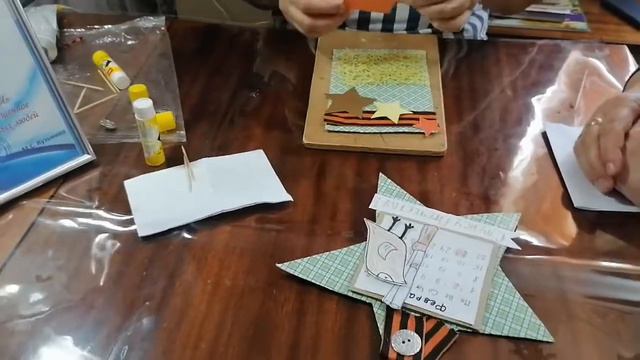 Мастер класс "Открытка к 23 февраля" Партизанский филиал КГАУСО "ПЦСОН" смотреть онлайн