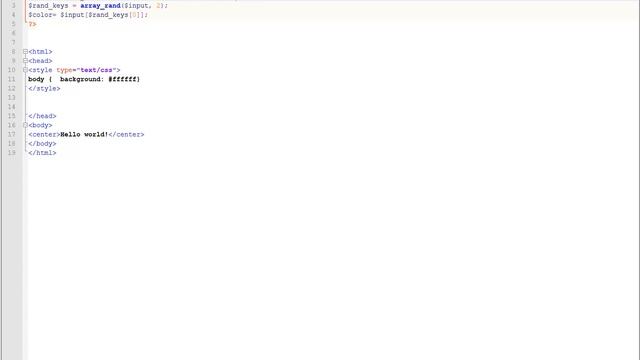 Random css style elements смотреть онлайн
