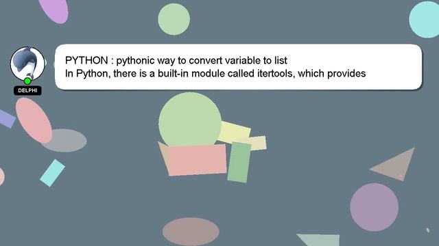 PYTHON : pythonic way to convert variable to list смотреть онлайн