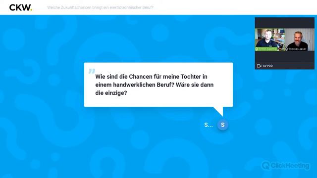 Webinar – Zukunftschancen eines elektrotechnischen Berufs | CKW смотреть онлайн