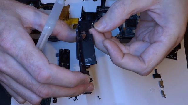 lens job on a Sony RX100 M3. Q&A: where this little part go? смотреть онлайн