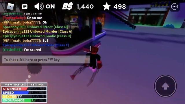 Getting murder gloves in Roblox boxing league смотреть онлайн