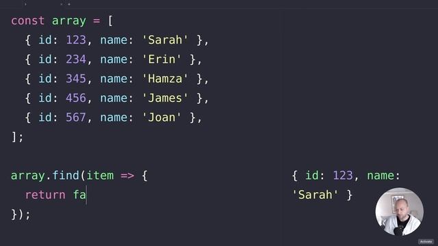 DevTips Daily: The JavaScript array find method смотреть онлайн