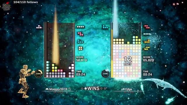 Tetris Effect Connected: Beating Up a 4-Wider (Plonker Edition) смотреть онлайн