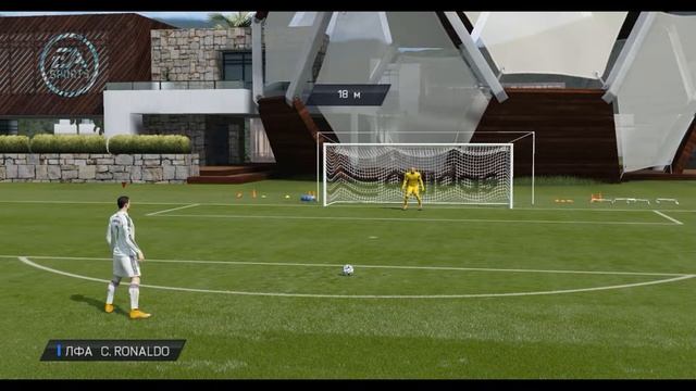 FIFA 15 - Удар рабоной со штрафного(Обучение) смотреть онлайн