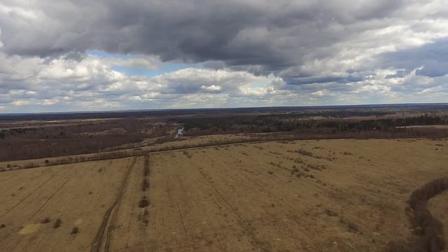 Phantom-3SE полет #4 - Полет в ветер смотреть онлайн