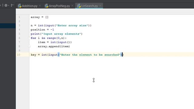 Linear search using python - Easy learning смотреть онлайн