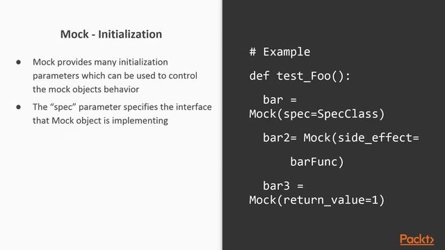 Hands-On Test Driven Development with Python: Test Doubles & unittest.mock Framework|packtpub.com смотреть онлайн