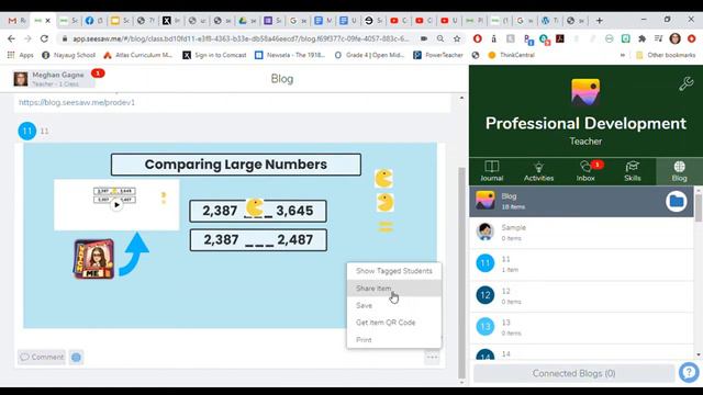 Using the Class Blog in Seesaw смотреть онлайн