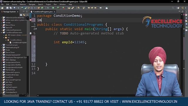 Java Conditional Statements || If-else Statement in Java || Excellence Technology смотреть онлайн