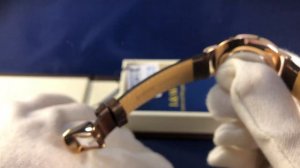 Самые элегантные часы из Китая Carnival I&W 8758G - сапфир, кожа, тритий