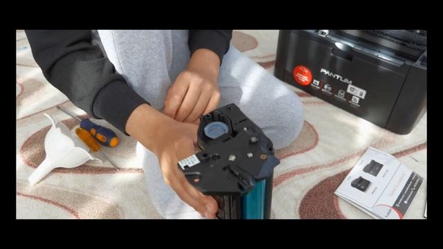 Paranız Cebinizde Kalsın. Pantum P2500w Toner Dolumu Ve Chip Değişimi