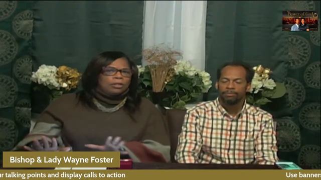 Monday Night Live with Bishop Wayne & Lady Christine Foster POGBN Network смотреть онлайн