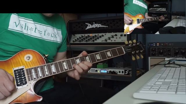 Classic Rock - Gibson Les Paul (Seymour Duncan pickups) : Diezel VH4 : Vox Ac30 : BAE 1073MP смотреть онлайн