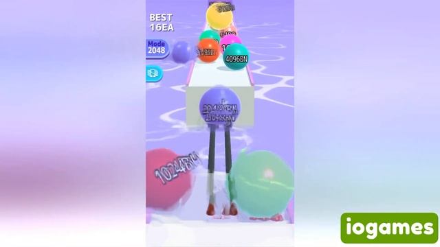 BALL RUN 2048 — INFINITY ∞ 512 DX (DIXILIONN?!) // MAX LEVEL смотреть онлайн