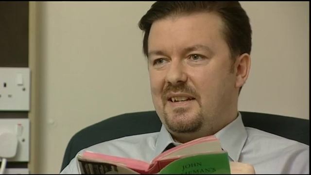 David Brent Reads 'Slough' By Sir John Betjeman