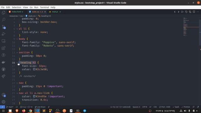 Responsive Web Design Class 15 | Bootstrap Project one смотреть онлайн