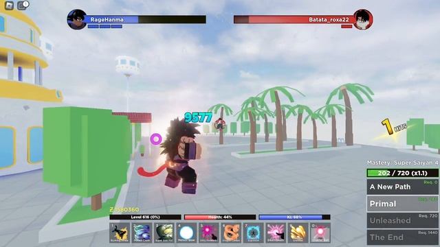 [Dragon Soul] DOMINATING RANKED IN UPCOMING DRAGONBALL ROBLOX GAME...