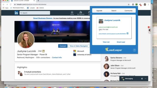HOW TO FIND CLIENT EMAILS AND PHONE NUMBERS ON LINKEDIN смотреть онлайн