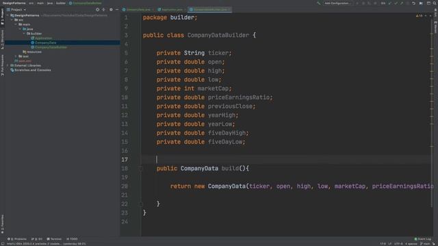 How to use the Builder design pattern - Java Tutorial смотреть онлайн