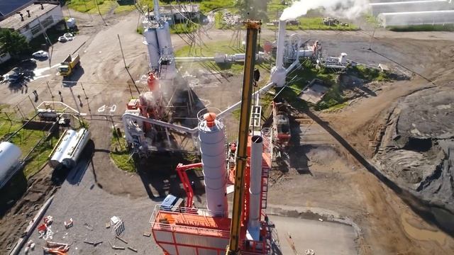 Асфальтобетонный завод. МУП ГУАД. Альметьевск. смотреть онлайн