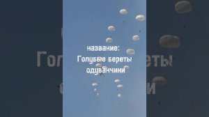 Песня: Голубые береты- Одуванчики (десантники)