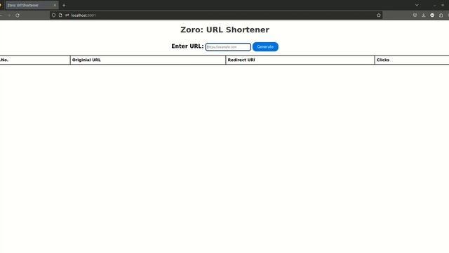 Zoro URL Shortener using Typescript смотреть онлайн